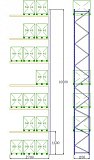 Pal-Rack 10000 pole 2700 / 500 kg / přídavné pole
