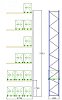 Pal-Rack 9000 pole 2700 / 1000 kg / přídavné pole