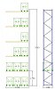 Pal-Rack 9000 pole 2700 / 500 kg / přídavné pole