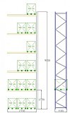Pal-Rack 9000 pole 2700 / 500 kg / přídavné pole