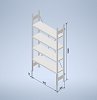 Stowshelf 2000/300 x 1000 základní pole