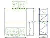 Pal-Rack 3500 pole 2700 / 500 kg / základní pole