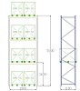 Pal-Rack 5000 pole 1900 / 1000 kg / základní pole