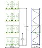Pal-Rack 5000 pole 1900 / 500 kg / přídavné pole