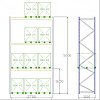 Pal-Rack 5000 pole 2700 / 1000 kg / základní pole