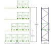 Pal-Rack 5000 pole 3600 / 500 kg / přídavné pole