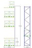 Pal-Rack 7000 pole 1900 / 1000 kg / přídavné pole