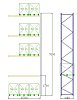 Pal-Rack 7000 pole 2700 / 500 kg / přídavné pole