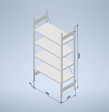 Stowshelf 2000/500 x 1000 základní pole