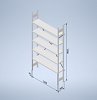 Stowshelf 2500/300 x 1300 základní pole