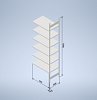 Stowshelf 3000/600 x 1000 přídavné pole
