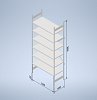 Stowshelf 3000/600 x 1300 základní pole