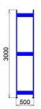 Rám policového regálu 3000x500