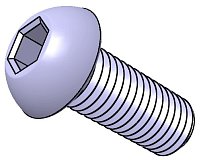 Šroub patky STOWSHELF M8x20 imbus