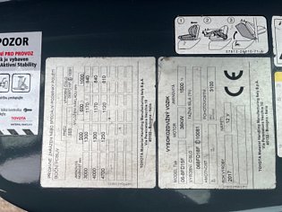 Čelní spalovací vysokozdvižný vozík Diesel Model
