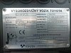 Čelní spalovací vysokozdvižný vozík LPG