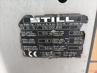 Vysokozdvižný vozík Still RX 20-15