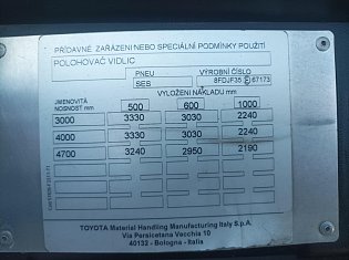 Vysokozdvižný vozík Toyota