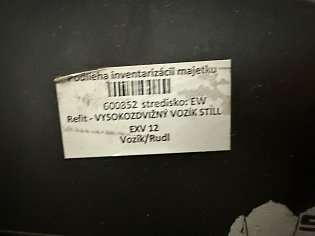 Ručně vedený vysokozdvižný vozík Still EXV12